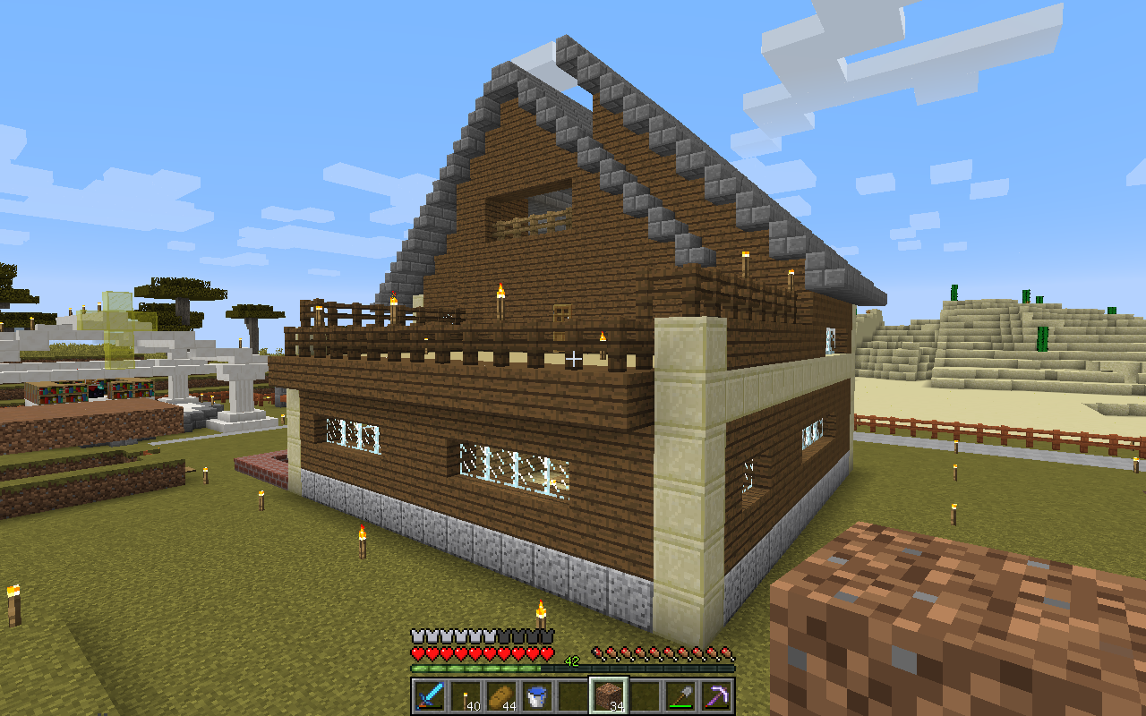 Minecraft 少しの工夫で建築を見栄えよくするポイント Hiro流ゲームライフ