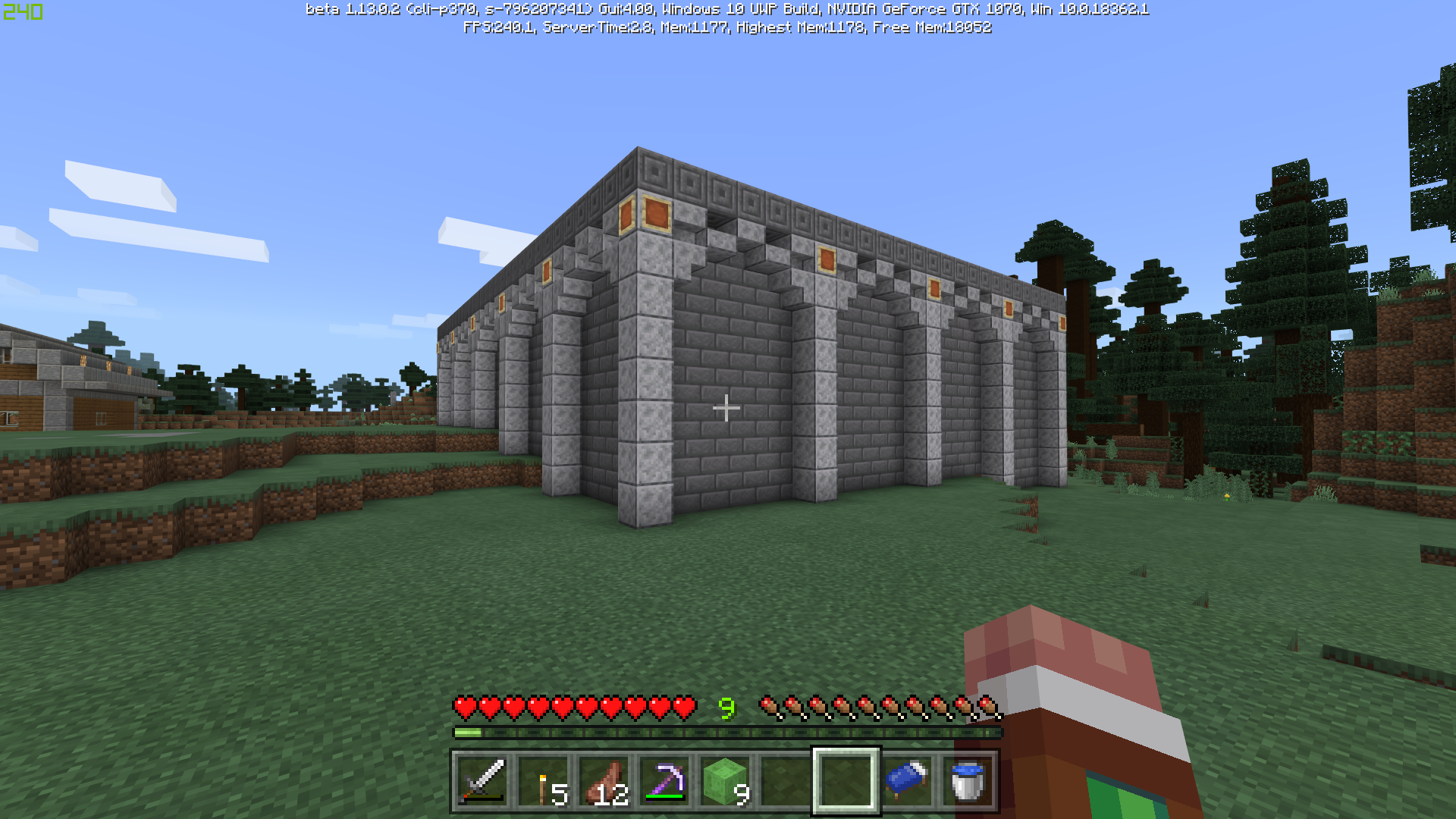 Minecraft 本気の洋館作り 屋根の形にもこだわろう 前編 Hiro流ゲームライフ